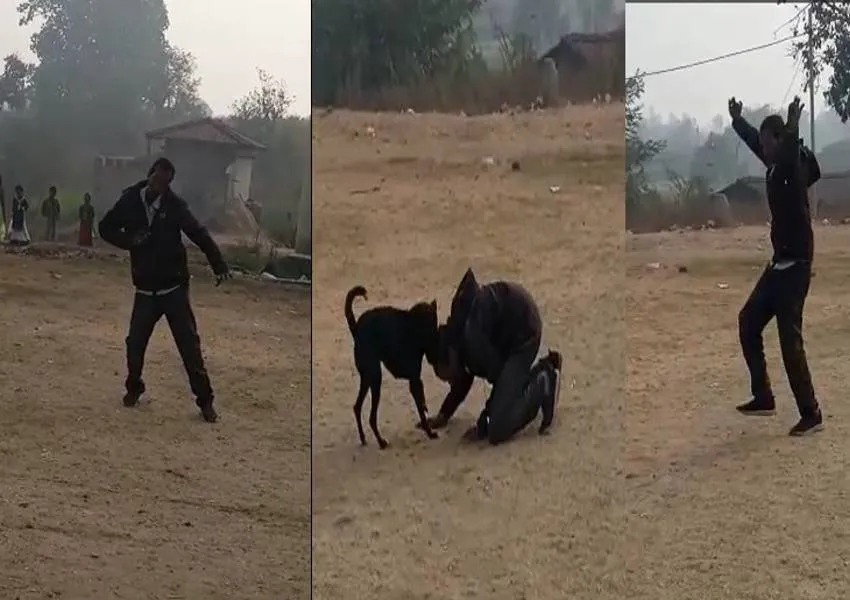 Video: शराब के नशे में धुत गुरुजी ने देशभक्ति गाने पर किया बेहतरीन डांस, कुत्ते ने दिया साथ, वीडियो वायरल