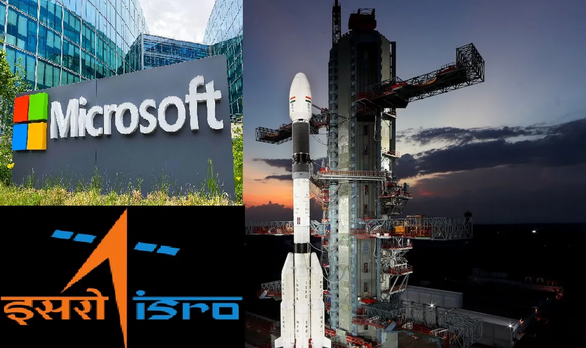 ISRO और Microsoft ने स्‍पेस टेक स्‍टार्टअप के लिए मिलाया हाथ 