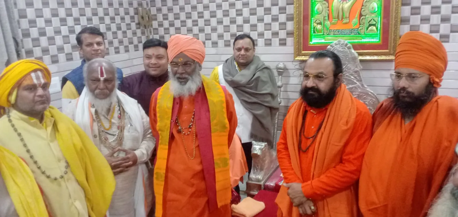 मेरठ: देश के टुकड़े करने का जिन पर आरोप, वह कर रहे भारत जोड़ो यात्रा- साक्षी महाराज