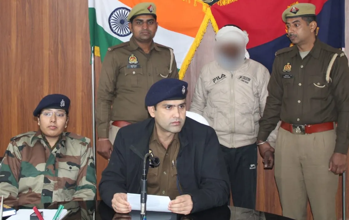 पीलीभीत: नामजद हत्यारोपी को गिरफ्तार कर पुलिस ने गिनाया गुडवर्क, एसपी बोले- दो दिन में टीम ने की गिरफ्तारी