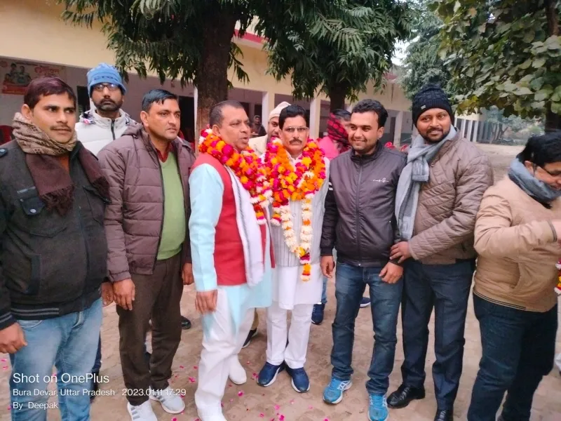 हरदोई: रिकॉर्ड 21 वीं बार माध्यमिक शिक्षक संघ के जिलाध्यक्ष बनें अजीत सिंह