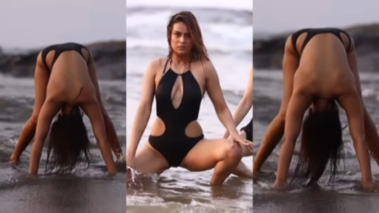 Video: दरिया में झूमीं Nia Sharma, Bold Dance Moves ने लगाई पानी में आग