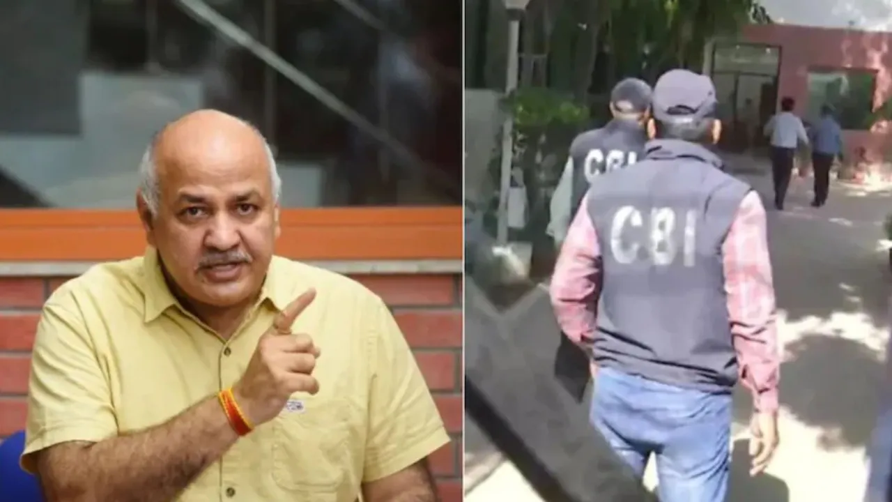 दिल्ली के डिप्टी सीएम के दफ्तर पर CBI का छापा, मनीष सिसोदिया बोले- स्वागत है