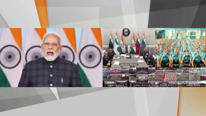 Video : PM मोदी और रक्षामंत्री ने किया 'अग्निवीरों' के पहले बैच संग शौर्य संवाद