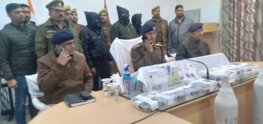 लखीमपुर-खीरी: तीन महीने रेकी के बाद अंतरराज्यीय गैंग ने बैंक में की थी चोरी, तीन गिरफ्तार