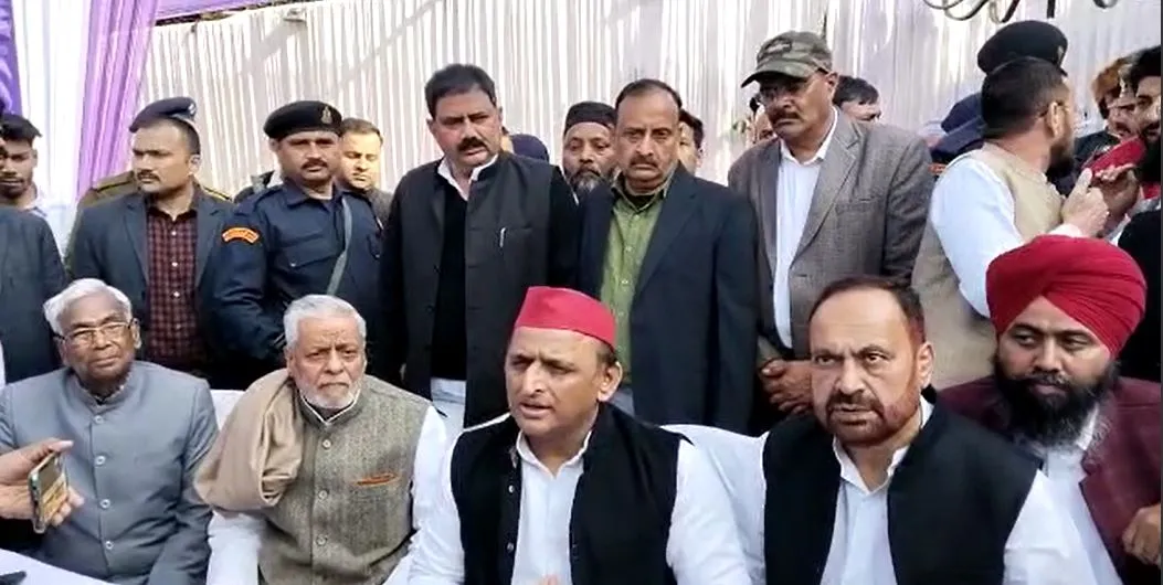 हल्द्वानी: सरकारों ने मुनाफे के लिए जोशीमठ को कर दिया बर्बाद- अखिलेश यादव 