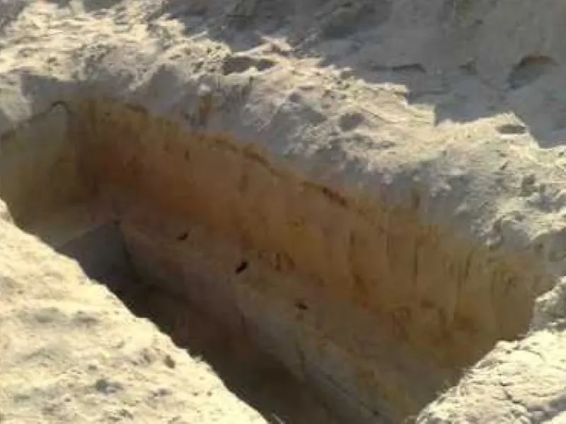 कब्र में दफन था बच्चे का शव, जिंदा होने की बात पर निकाला बाहर