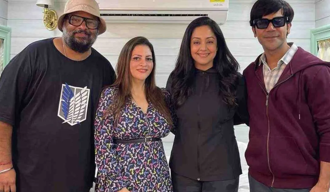 राजकुमार राव के साथ नजर आयेंगी ज्योतिका, फिल्म की शूटिंग हुई पूरी