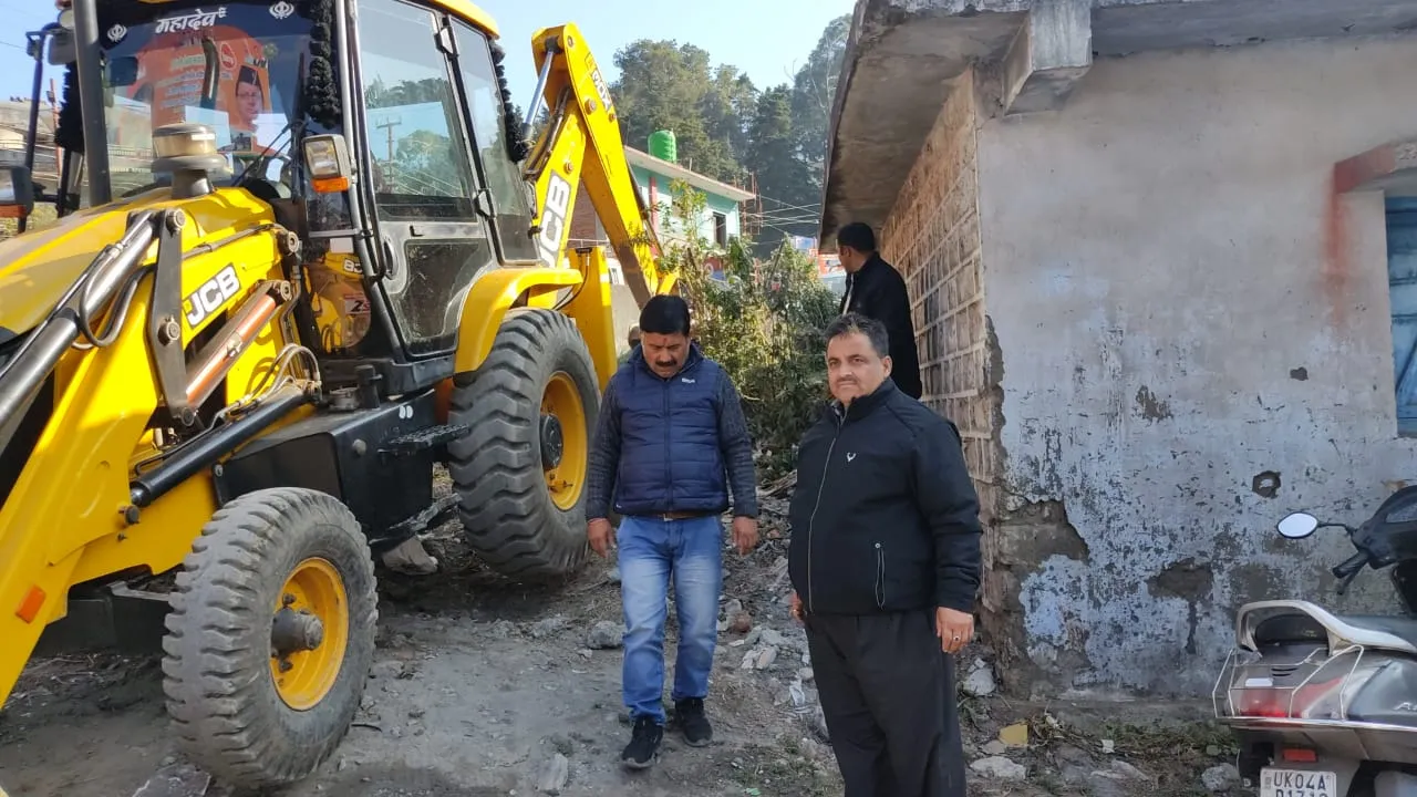 भवाली: 11 करोड़ से बन रही मल्टीस्टोरी पार्किंग का निर्माण कार्य शुरू