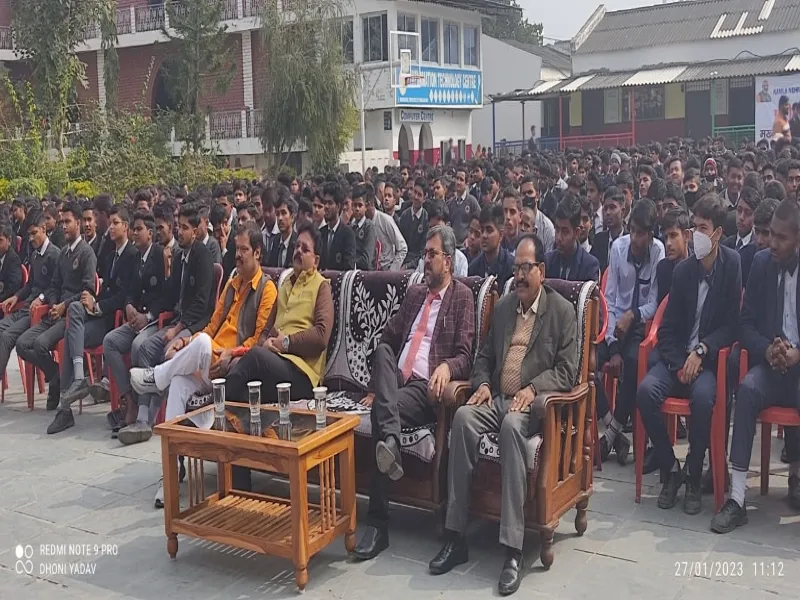  प्रधानमंत्री की परीक्षा पे चर्चा लोकप्रिय और अनोखी पहल : राजबाबू उपाध्याय