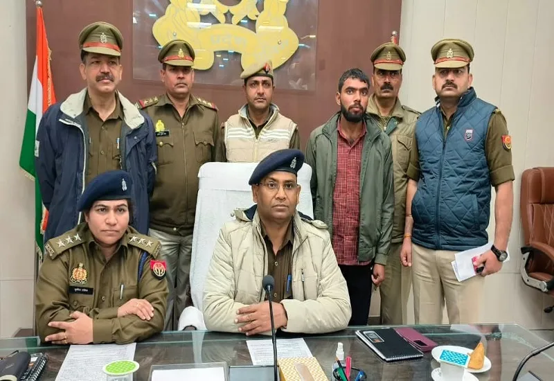 बिजनौर  : दोस्त ने ही की थी विशाल की हत्या, आरोपी गिरफ्तार