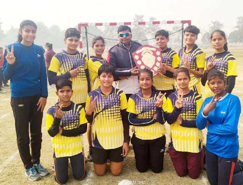 अयोध्या ने जीती राज्य सब जूनियर बालिका हैण्डबॉल प्रतियोगिता