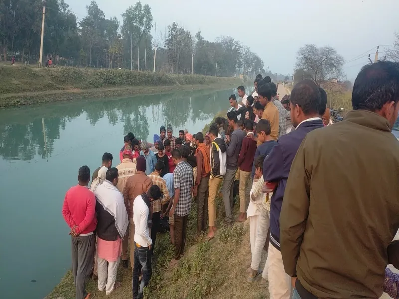  बहराइच : नहर में मिला अज्ञात युवक का शव