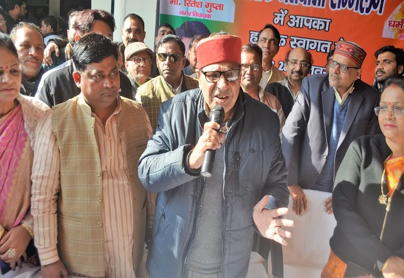 मुरादाबाद : 'भाजपा प्रत्याशी डॉ. जयपाल सिंह व्यस्त के पक्ष में कराएं रिकॉर्ड मतदान'