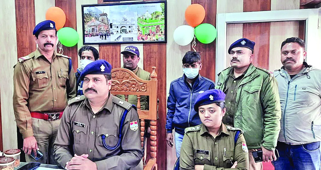 काशीपुर : दो शातिर चोरों को पुलिस ने दबोचा