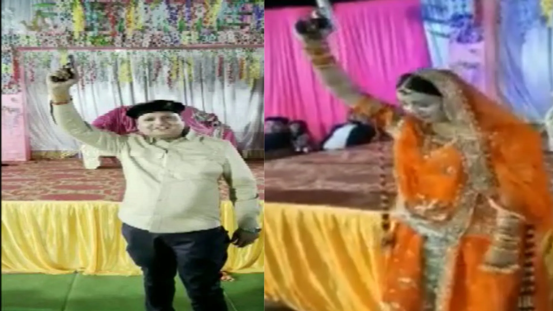 Video : छत्तीसगढ़ में कांग्रेस नेता राघवेंद्र प्रताप सिंह के बेटे की शादी में हर्ष फायरिंग, पिस्टल जब्त 