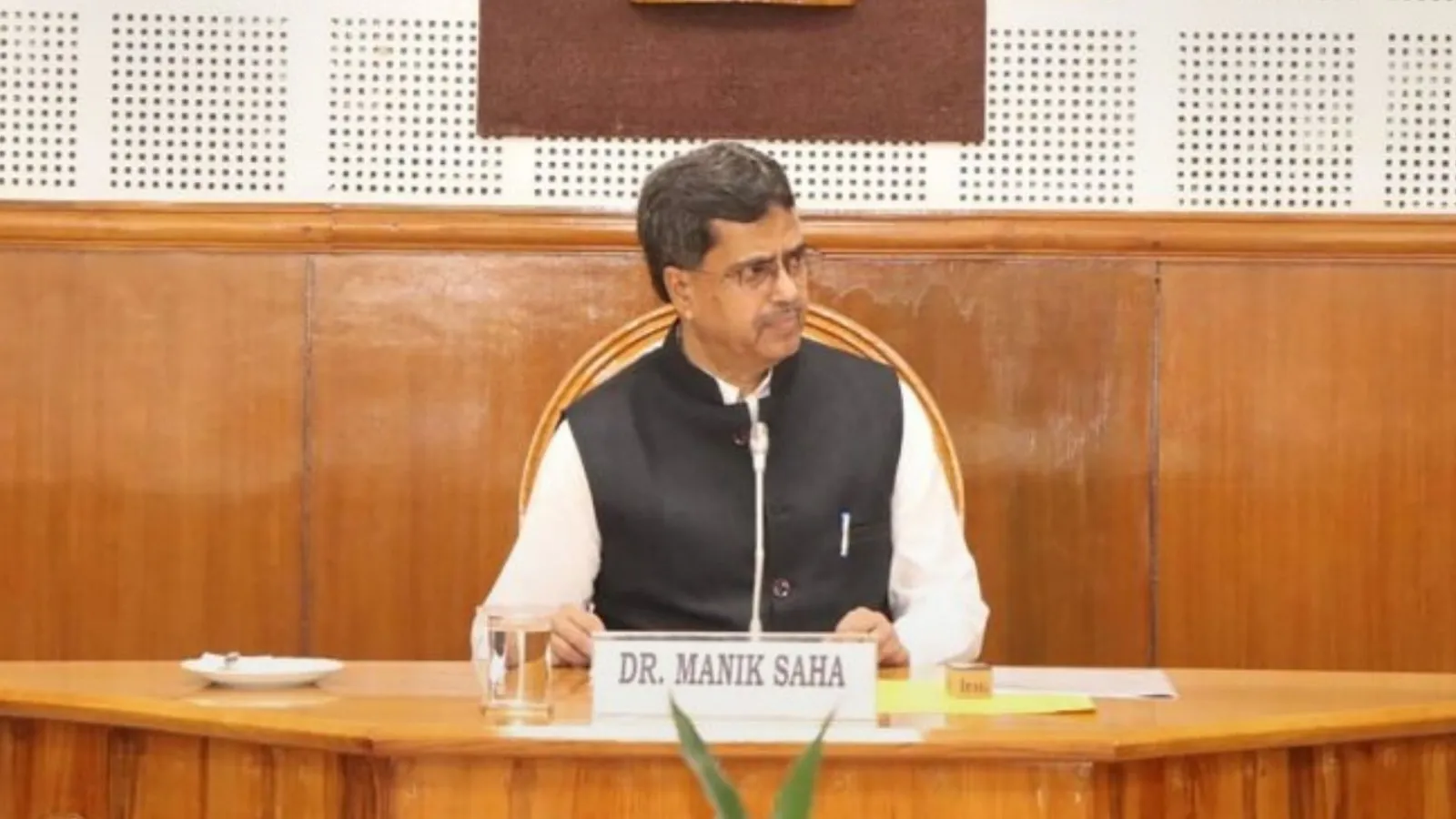 एक ही पार्टी की सरकार होने से कुछ भी चीज मांगने में आसानी हो जाती : त्रिपुरा CM माणिक साहा