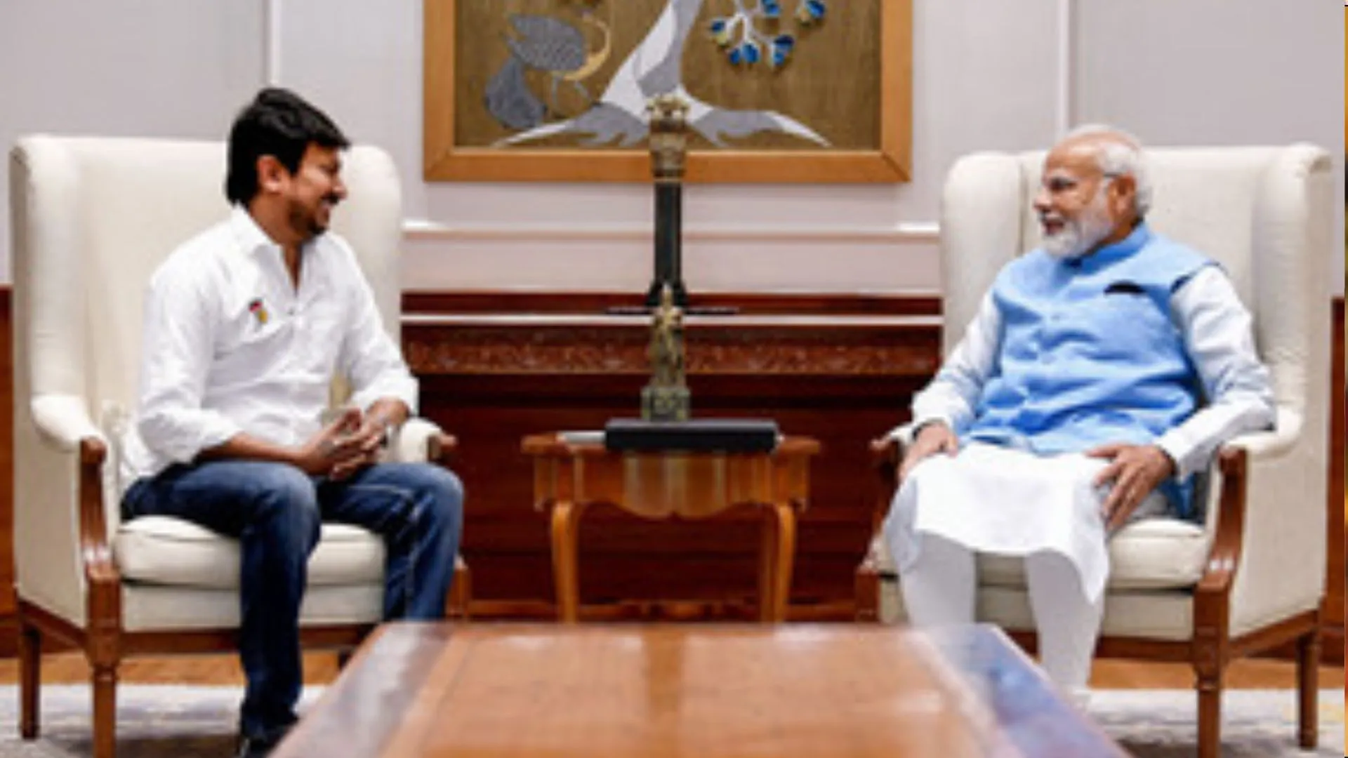 CM स्टालिन के बेटे ने PM मोदी से की मुलाकात, तमिलनाडु के लिए नीट में छूट का उठाया मुद्दा 