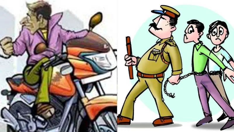 काशीपुर: चोरी की 5 बाइकों के साथ आरोपी दबोचा 