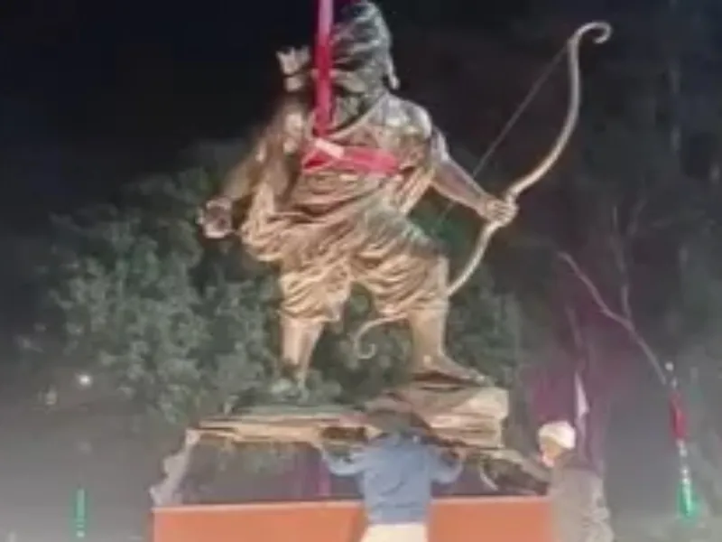 लखनऊ पहुंची वीर लक्ष्मण की प्रतिमा, G- 20 Summit से पहले होगा अनावरण  