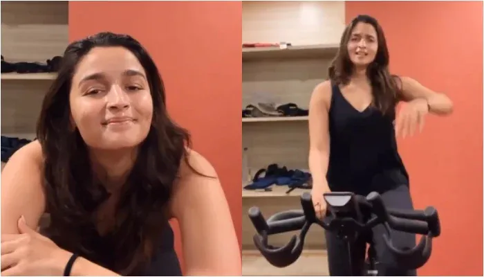 आलिया भट्ट ने शेयर किया वर्कआउट वीडियो, कार्डियो एक्सरसाइज करती आई नजर