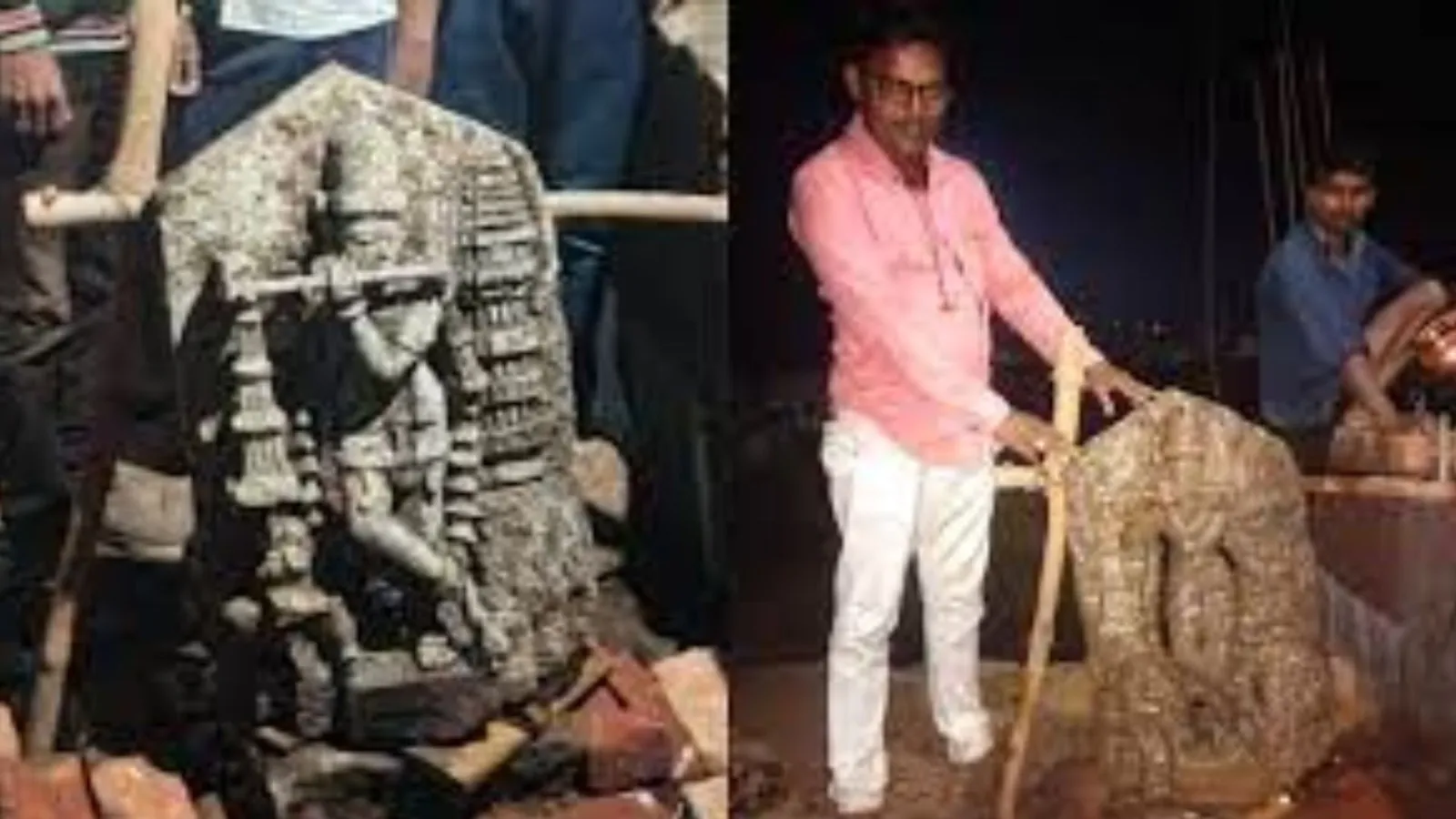 12वीं सदी की भगवान कृष्ण की मूर्ति महाराष्ट्र के गांव में जमीन के अंदर गड़ी मिली