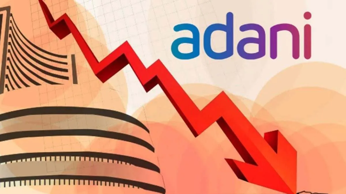 Adani Group की नौ कंपनियों में गिरावट, बाजार पूंजीकरण 6.81 लाख करोड़ रुपए हुआ 