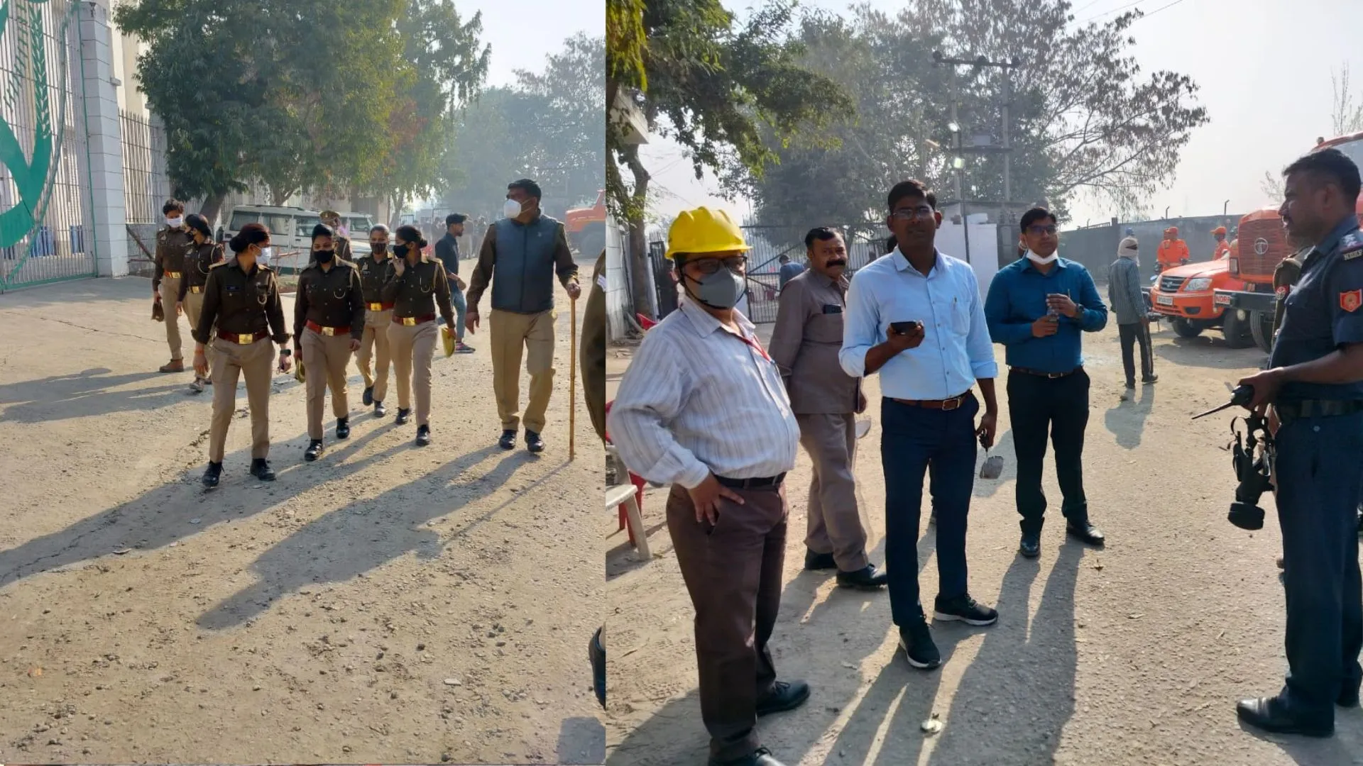 मेरठ: अमोनिया गैस खाली होने के बाद गिराई जाएगी पूर्व विधायक के शीतगृह की बिल्डिंग