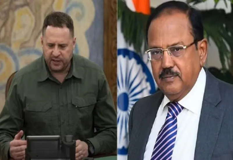 Ukraine Russia War : यूक्रेन के राष्ट्रपति कार्यालय के प्रमुख Andrii Yermak ने डोभाल से की बात, संयुक्त राष्ट्र प्रस्ताव पर मांगा समर्थन 