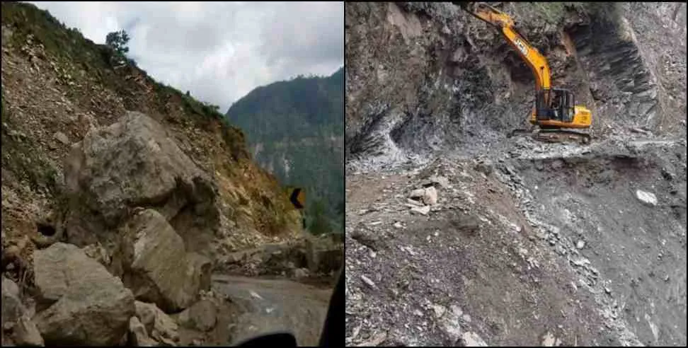 बागेश्वर: भूस्खलन के चपेट मे आई लोडर मशीन, दो की मौत 