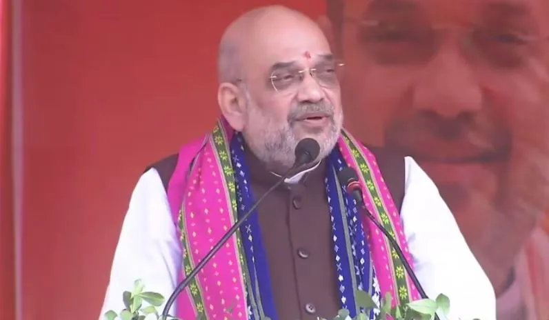 भाजपा की ‘डबल इंजन’ सरकार ही त्रिपुरा को ‘तिहरी मुसीबत’ से बचा सकती है: शाह