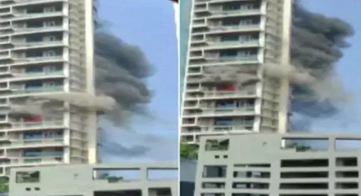 मुम्बई: रिहायशी इमारत में लगी आग, एक मौत, नौ बीमार