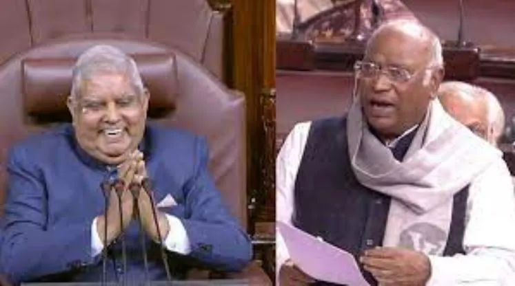 मल्लिकार्जुन खरगे ने जगदीप धनखड़ से कहा- प्रावधानों और परंपराओं को देखते हुए करें सदस्यों के अधिकारों की रक्षा 