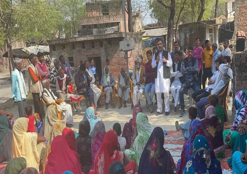 रायबरेली: चौपाल में कांग्रेस नेता ने बताई भारत जोड़ो यात्रा की उपलब्धियां