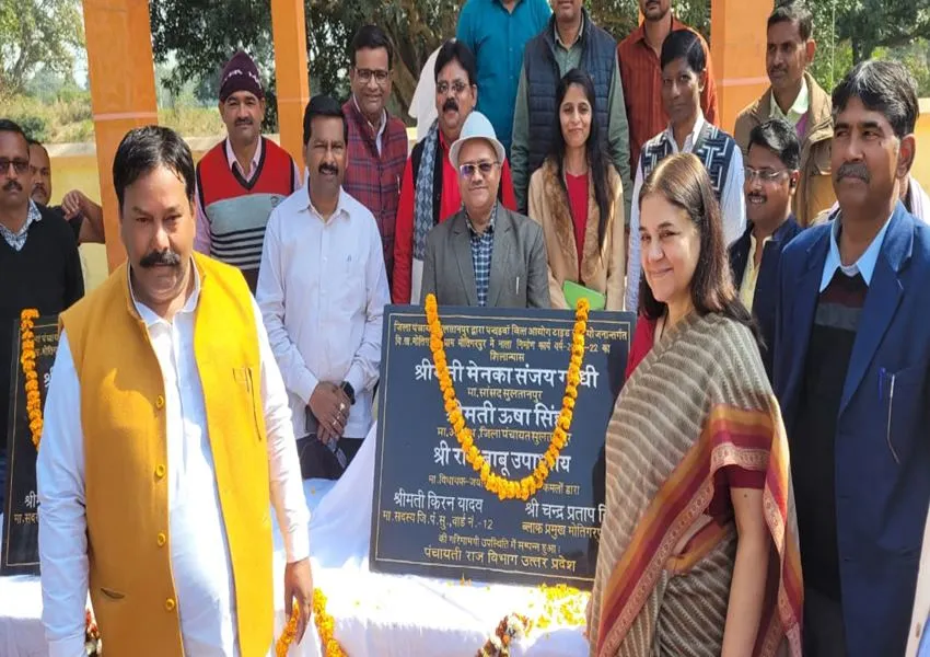 सुलतानपुर: 53.75 लाख से बनेगा मोतिगरपुर बाजार में नाला, सांसद ने दी सौगात