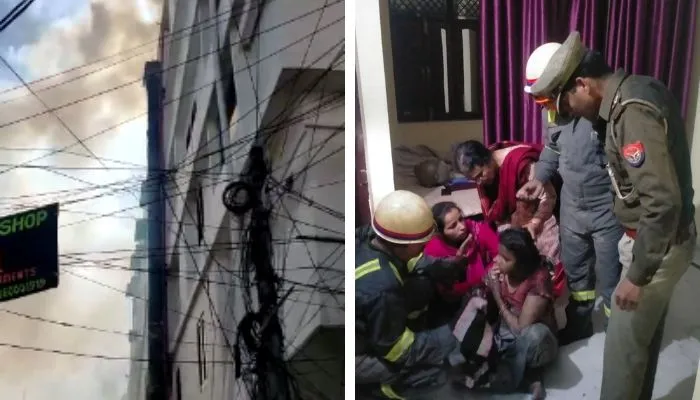 Fire In Kanpur: शार्ट सर्किट से मकान और होटल में लगी आग, फायर ब्रिगेड ने रेस्क्यू कर बेहोश दंपत्ति को बाहर निकाला