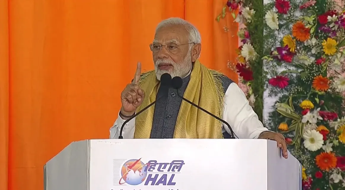 PM मोदी का कांग्रेस पर निशाना, कहा- एचएएल के नाम पर लोगों को भड़काने की ‘साजिश’ रची गई