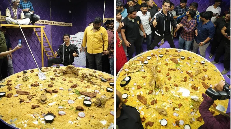 देश की सबसे बड़ी थाली को दिया Sonu Sood का नाम, जानिए इसकी खासियत