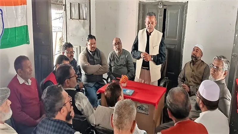 मुरादाबाद : हाथ से हाथ जोड़ो यात्रा को लेकर कांग्रेसियों ने बनाई रणनीति