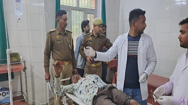 बिजनौर: 110 किलो गोमांस के साथ तीन आरोपी गिरफ्तार, मुठभेड़ में गोकश व सिपाही घायल