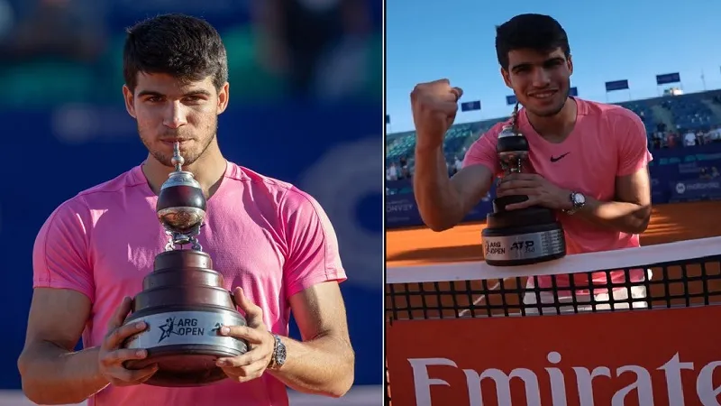 चोट से लौटे Carlos Alcaraz ने जीता अर्जेंटीना ओपन, ब्रिटेन के कैमरन नॉरी को एंक घंटे 33 मिनट में 6-3, 7-5 से दी शिकस्त