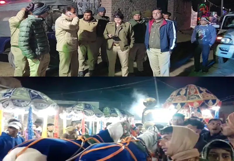 संभल : टूट गई सालों पुरानी परंपरा, पुलिस ने चढ़वाई दलित बेटी की बारात