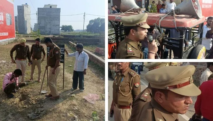 Kanpur : SP MLA Irfan Solanki की आठ करोड़ की संपत्ति गैंगस्टर एक्ट में सीज, भारी पुलिस बल रहा मौजूद