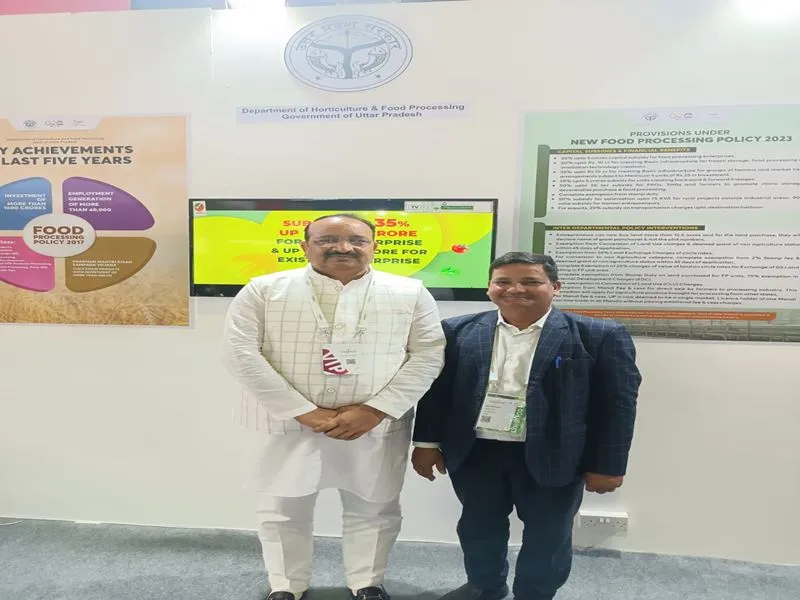 Gulf Food 2023  प्रदर्शनी का उद्यान मंत्री ने किया उद्घाटन, एक हजार टन आम का निर्यात करेगा UP