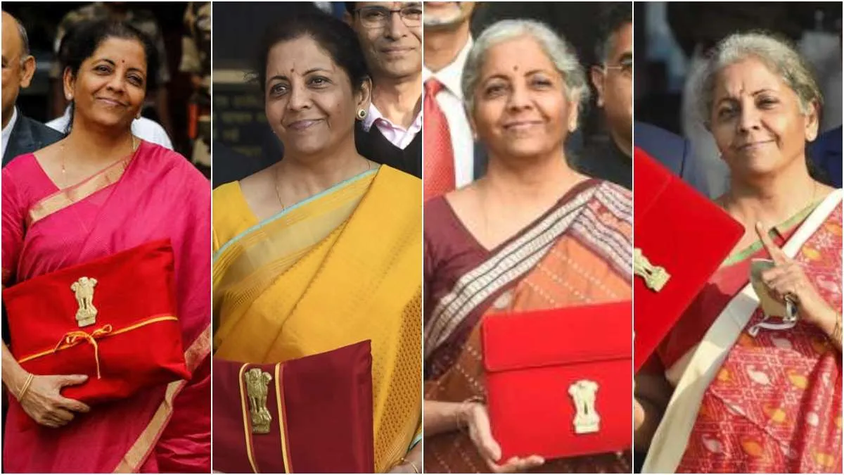 बजट पेश करने के अवसर पर हाथ से बनी कर्नाटक की ‘कसूती’ साड़ी पहने दिखीं निर्मला सीतारमण