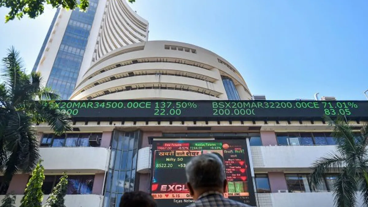 बीते सप्ताह सेंसेक्स की शीर्ष 10 में नौ कंपनियों का बाजार पूंजीकरण 1.87 लाख करोड़ रुपये घटा 