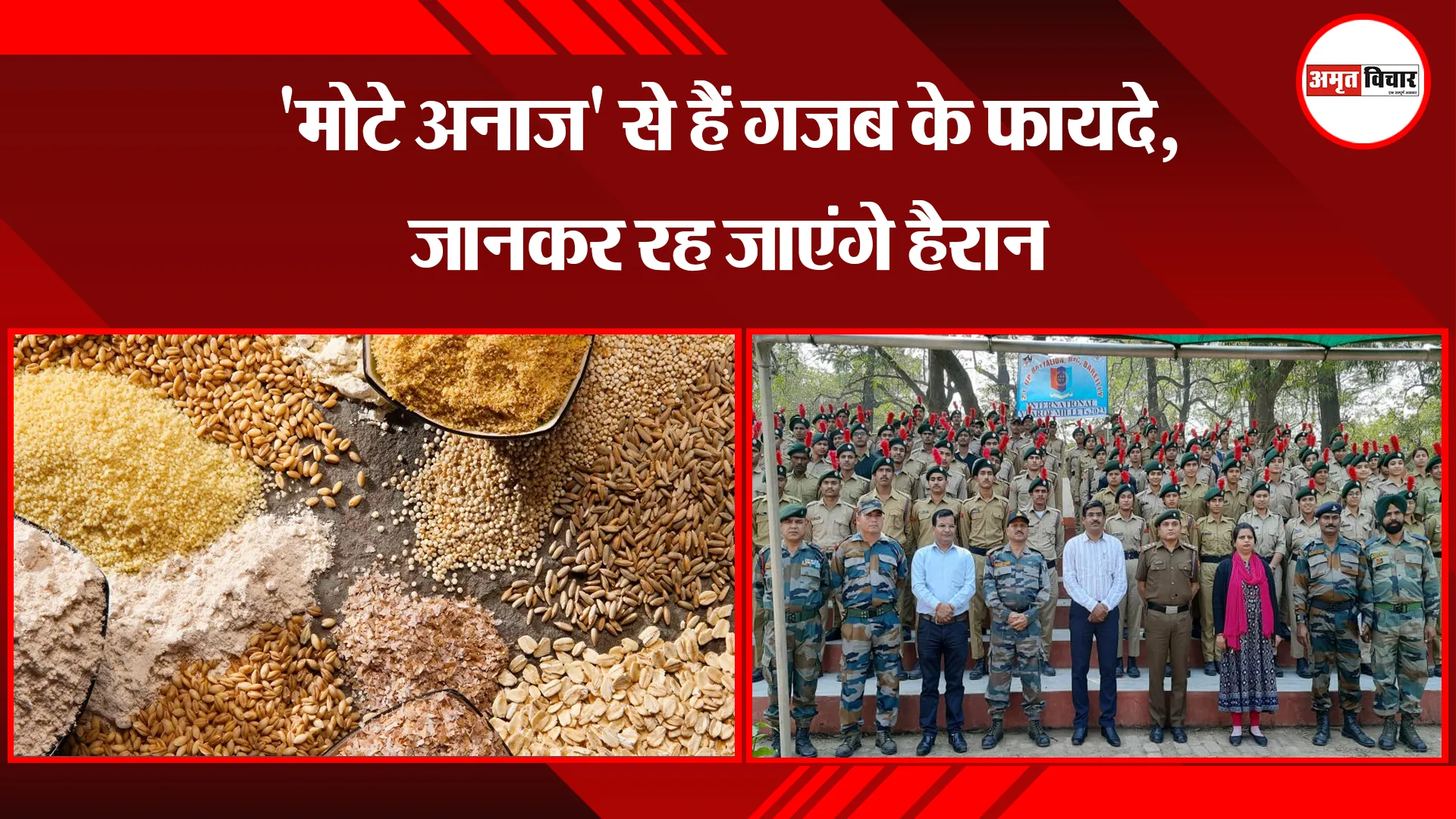 बरेली: 'मोटे अनाज' से हैं गजब के फायदे, जानकर रह जाएंगे हैरान