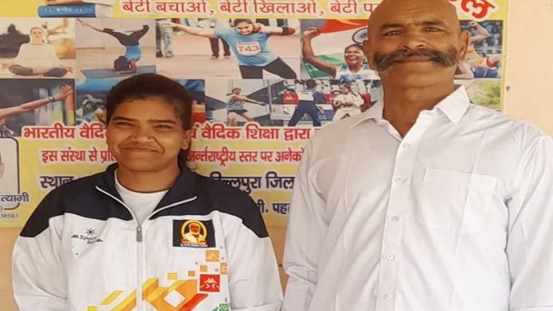 संभल: दिव्यांग किसान की बेटी का इंडियन कुराश टीम में चयन, ढाका में दिखाएगी दमखम
