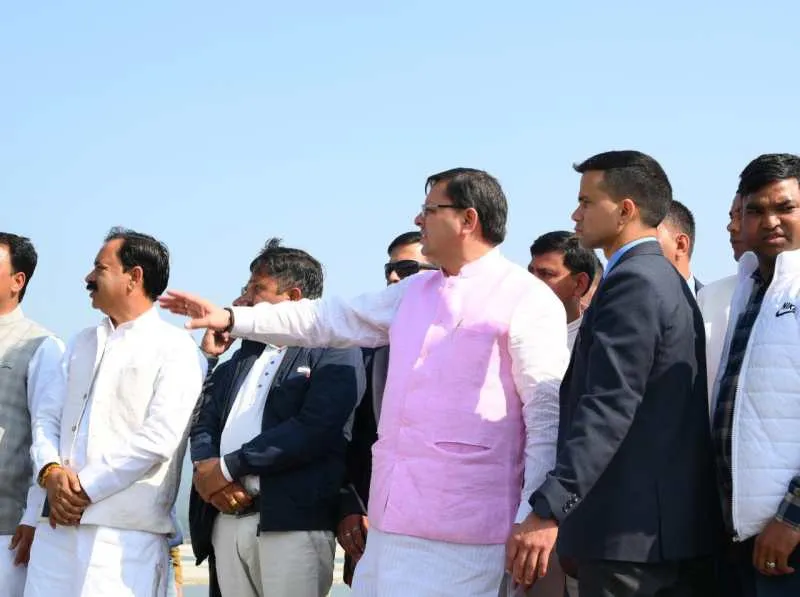 हल्द्वानी के एकदिवसीय दौरे पर सीएम धामी, सीवरेज ट्रीटमेंट प्लांट का करेंगे लोकार्पण