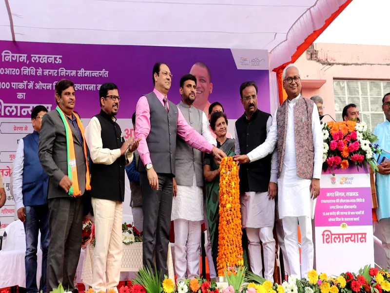 लखनऊ: पार्कों में Open Gym का फ्री में उठायें लुत्फ, इस पार्क में लगाए गए उपकरण, देखें तस्वीरें 